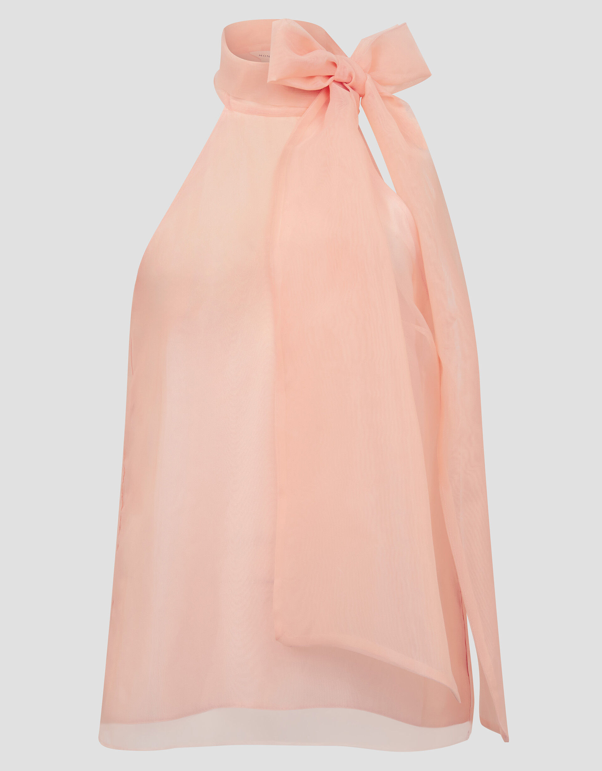 Organza bow top discount