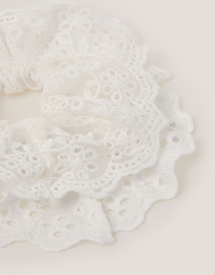 Dupion Frill Scrunchie main image 0