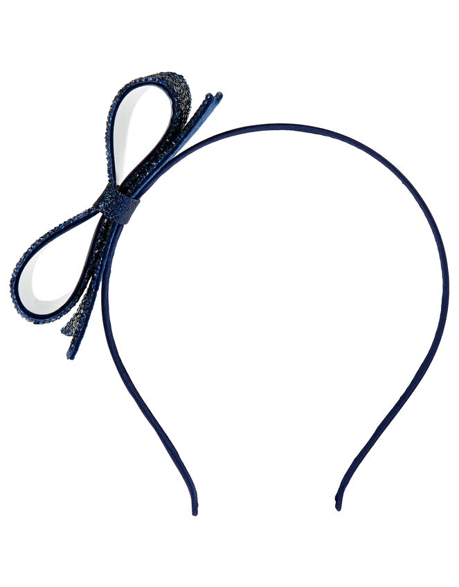 Sparkle Bow Headband, , large