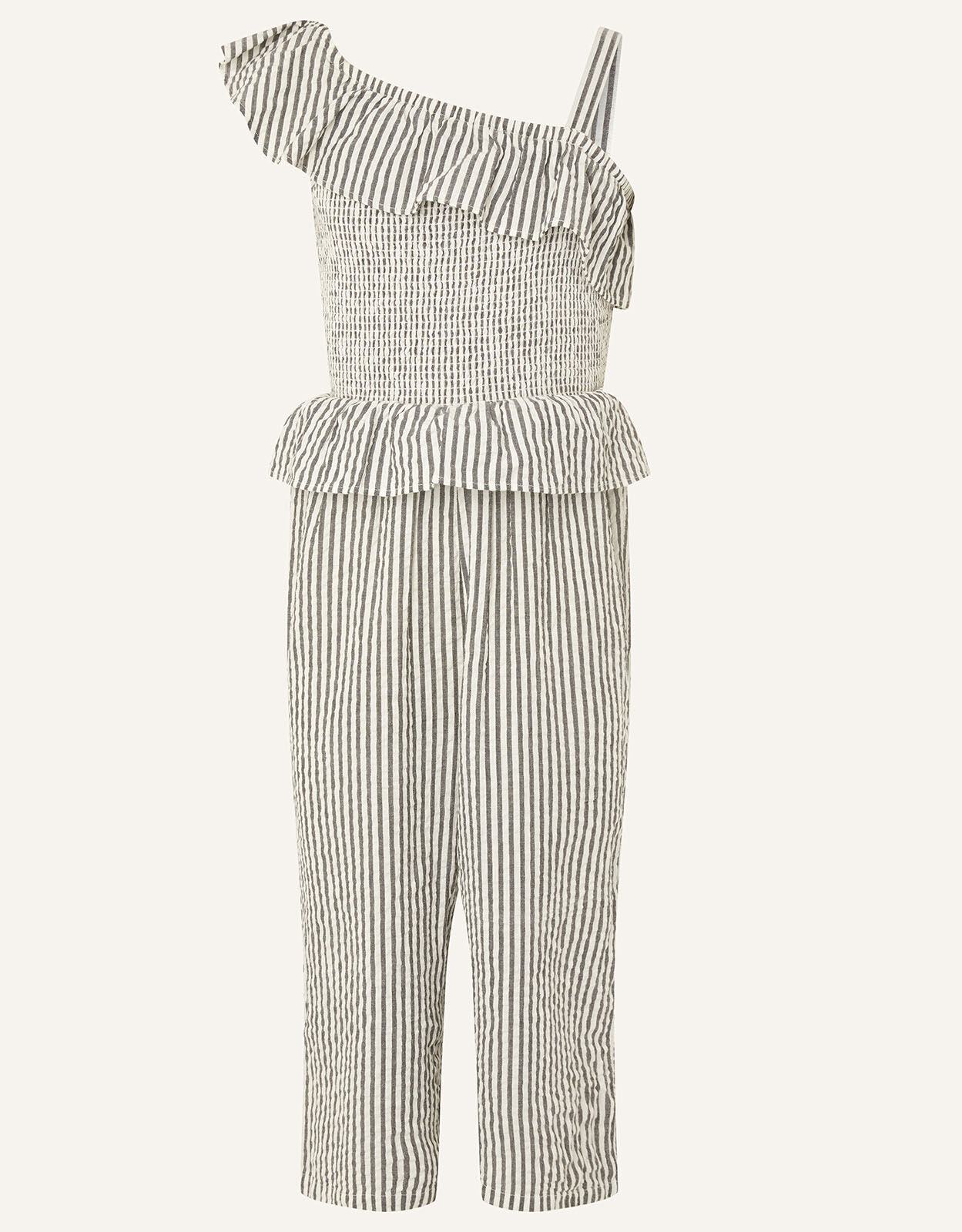 Seersucker jumpsuit clearance