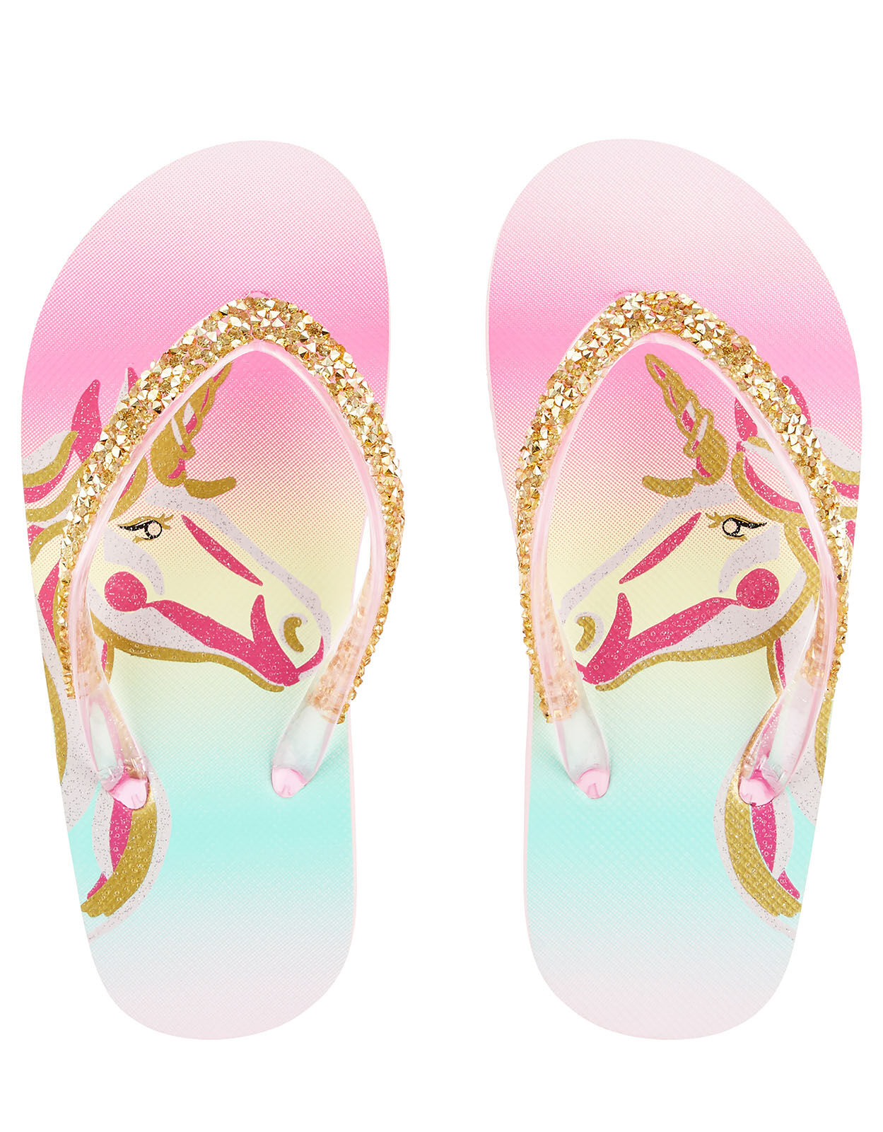 Rainbow unicorn sandals sale