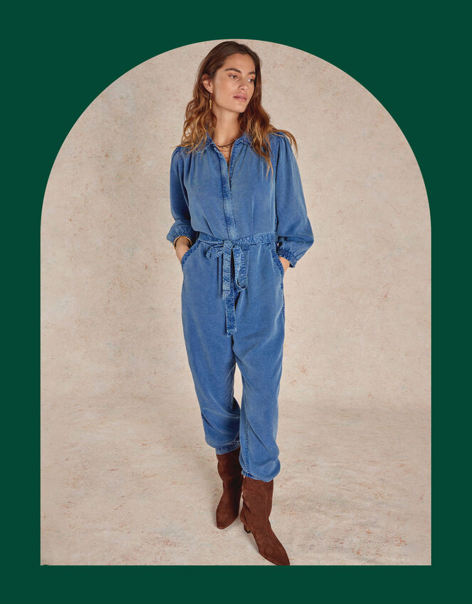 East Iona Jumpsuit, Blue (BLUE), large