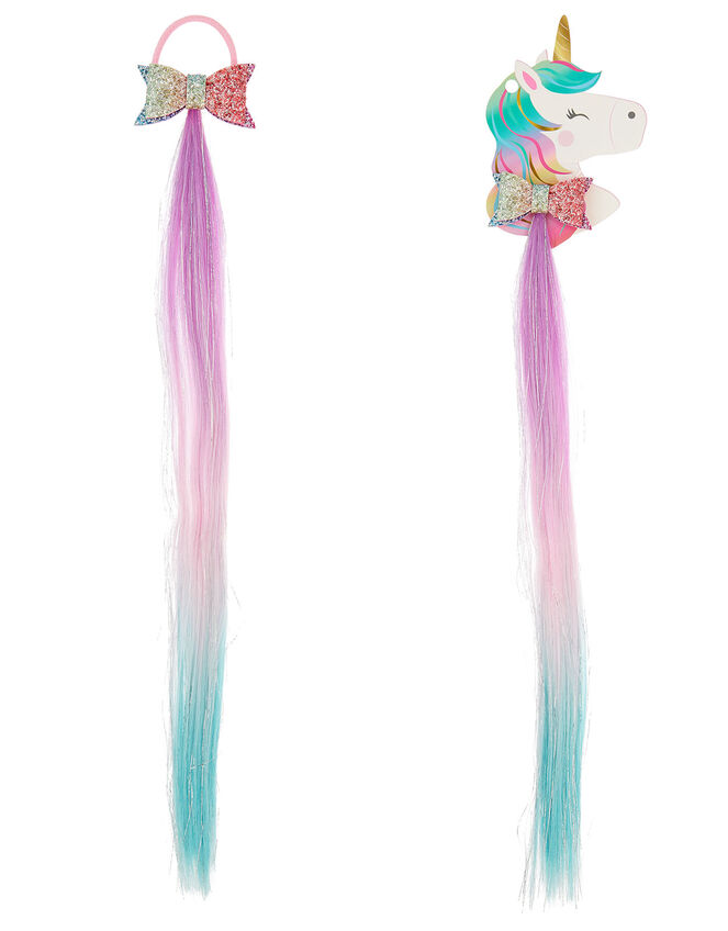 Unicorn Friends Faux Hair Hairband, , large