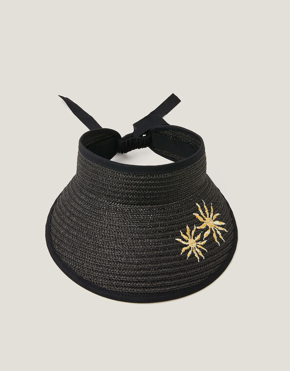 Tashie Embroidered Sun Visor, , large