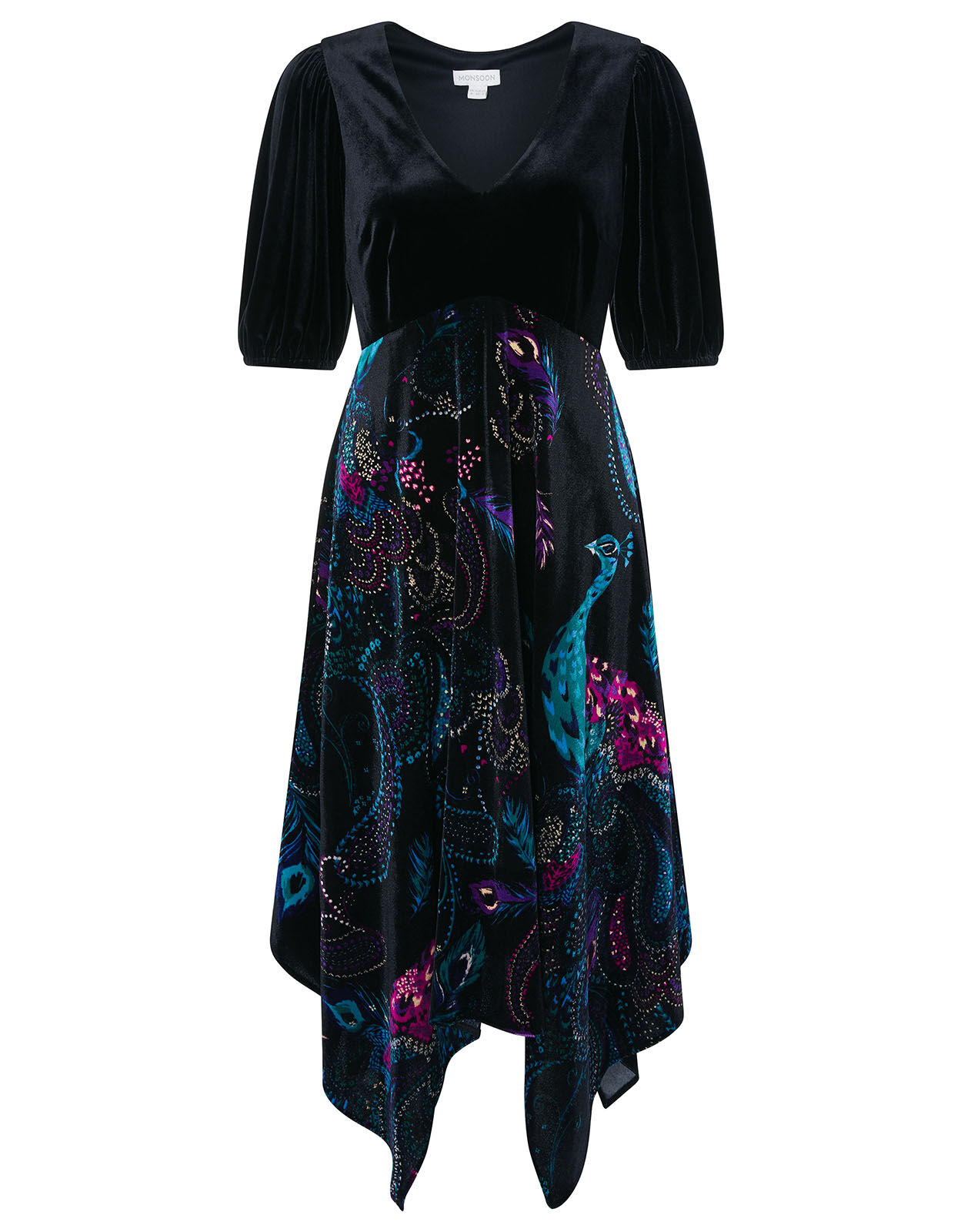 Monsoon sales peacock dress