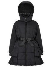 Lola Padded Coat, Black (BLACK), large