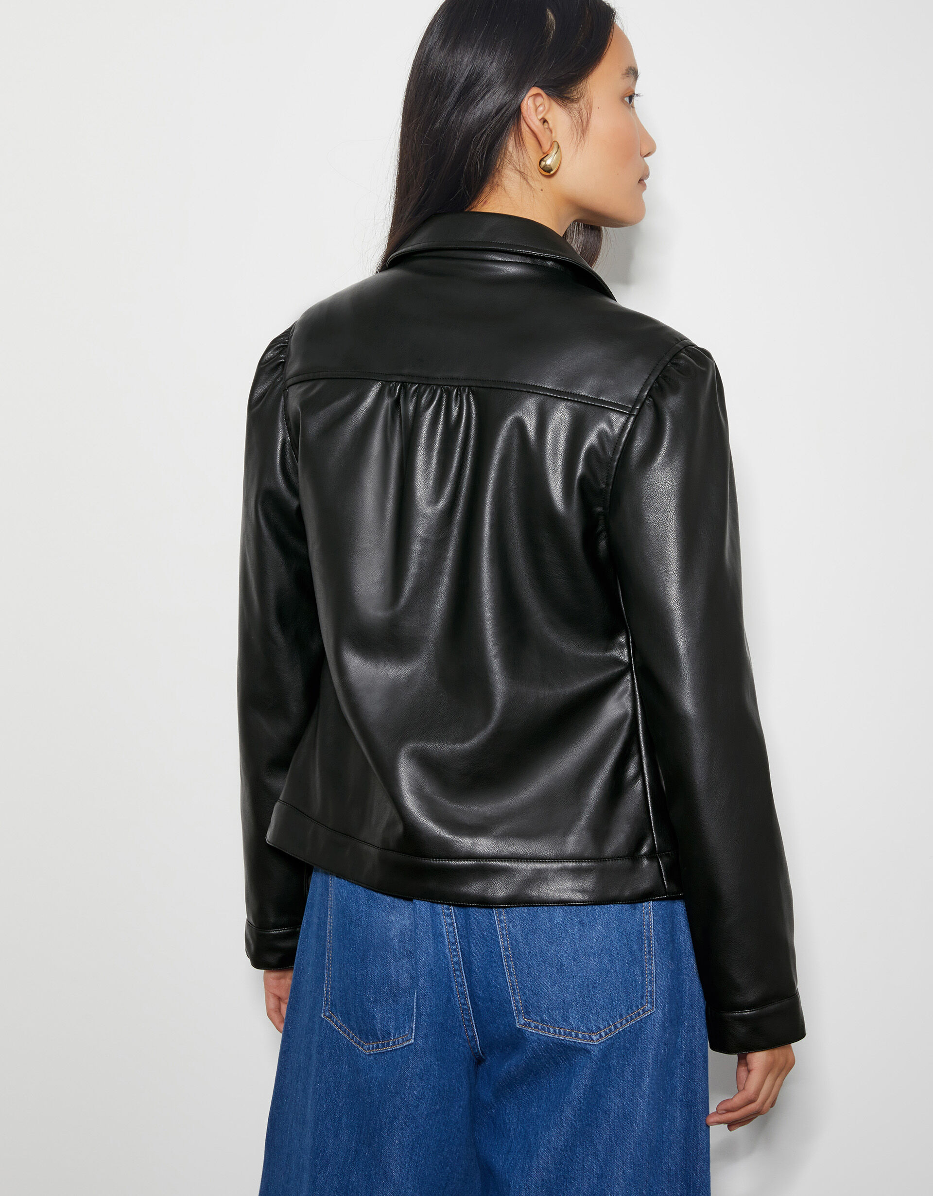 Bella faux fur bomber store