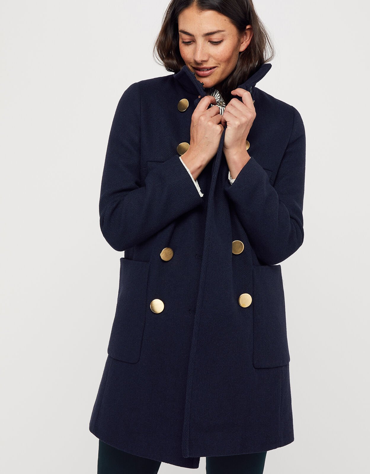 Funnel neck coat womens uk 2025