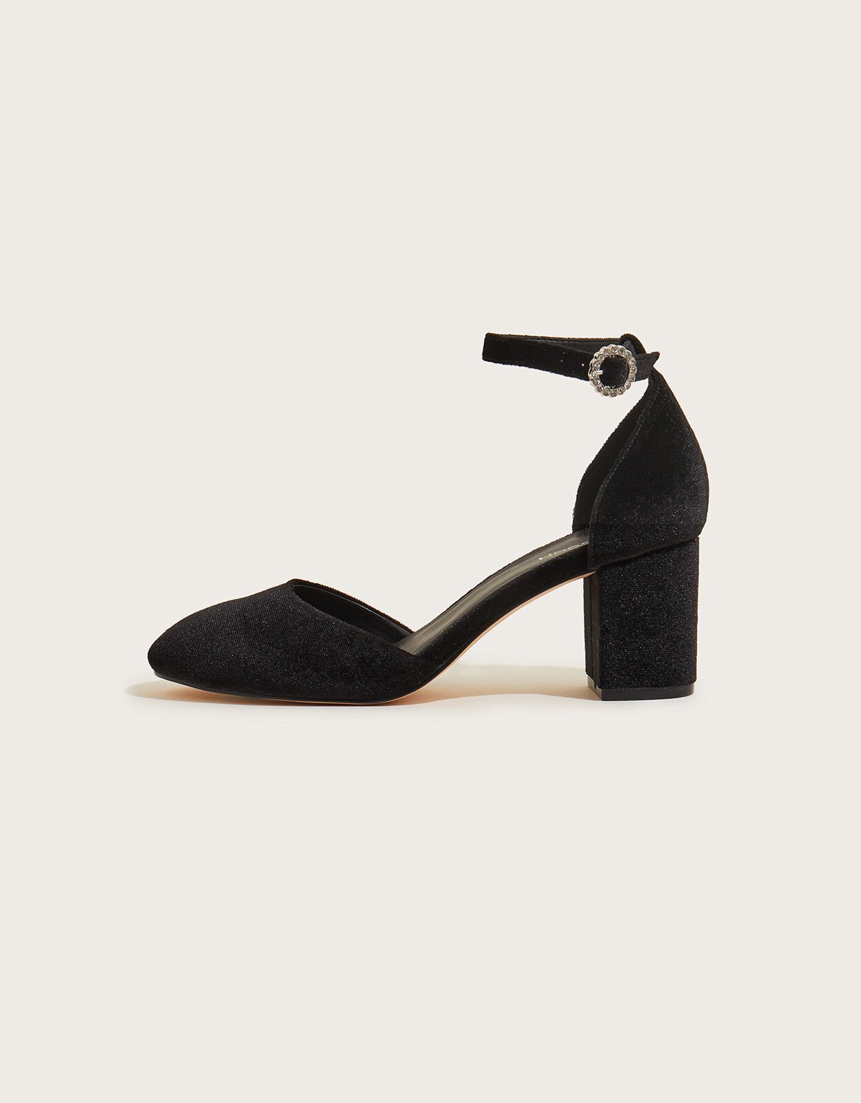 Black covered toe sales sandals