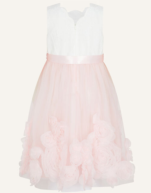 Florence 3D Roses Dress, Pink (PINK), large