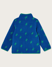 Lightning Bolt Fleece , Blue (BLUE), large