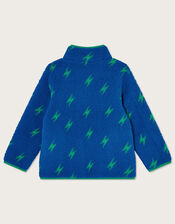 Lightning Bolt Fleece , Blue (BLUE), large