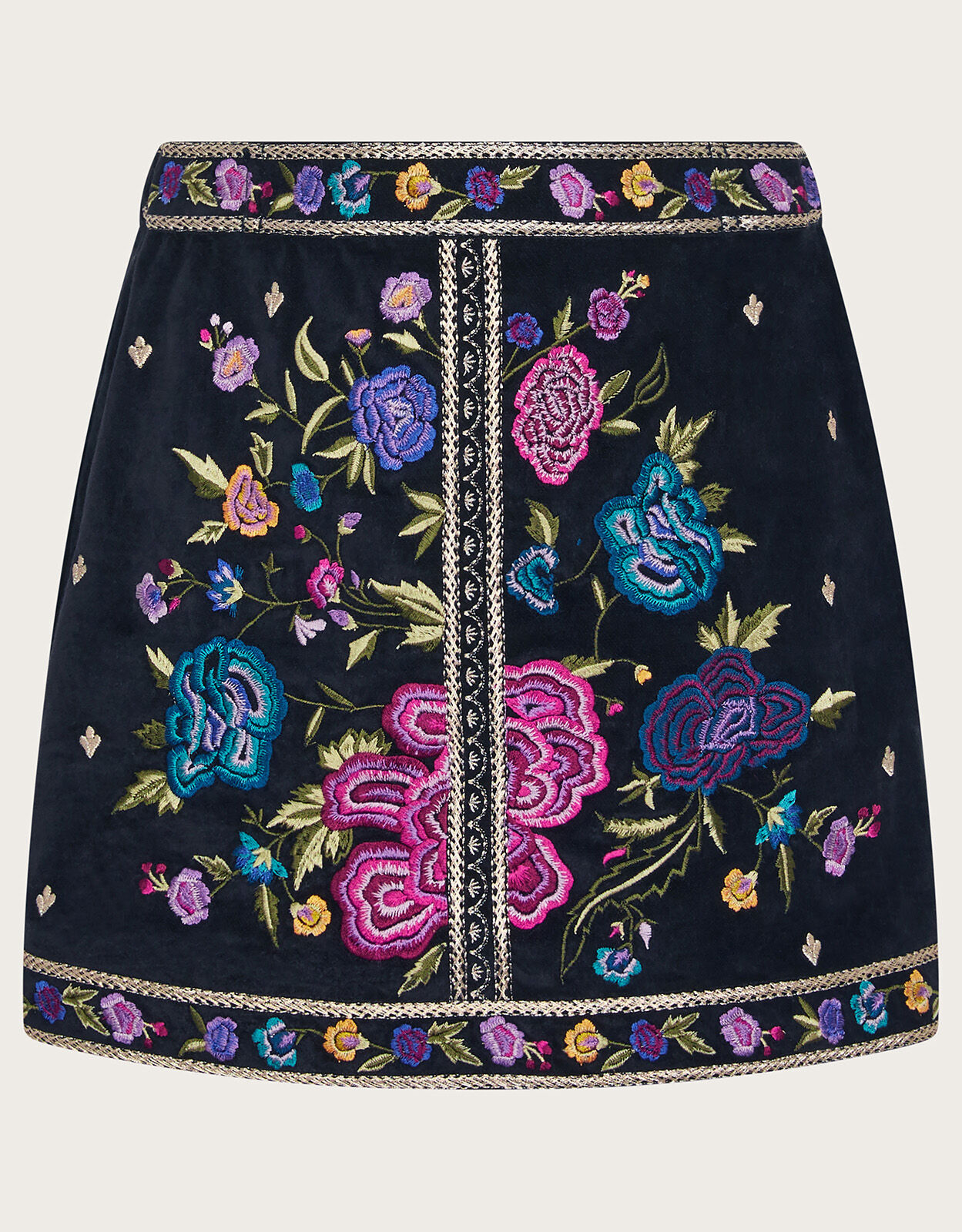 Embroidered skirt boutique online