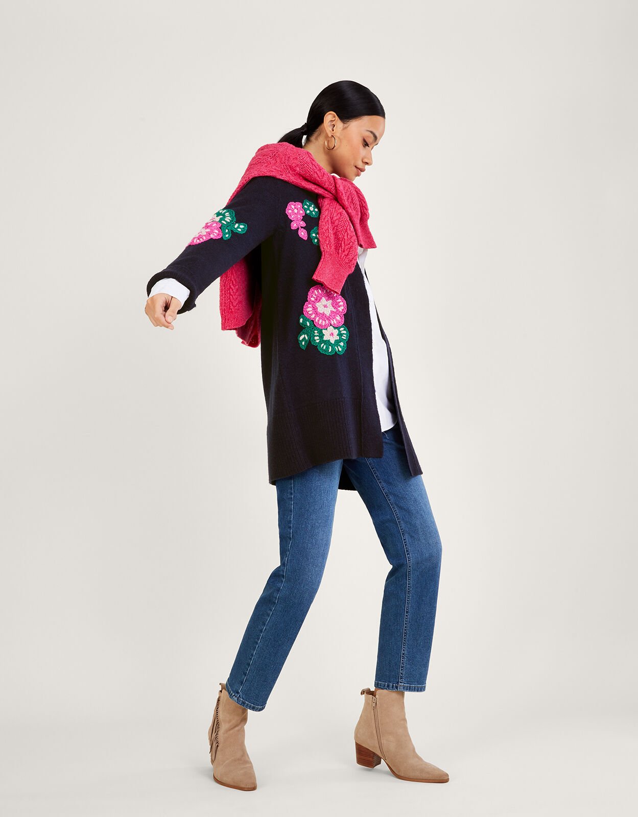 Midi cardigan sale