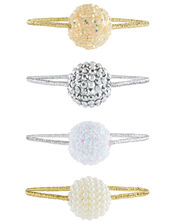 Dazzle Ball Hair Band Set, , large
