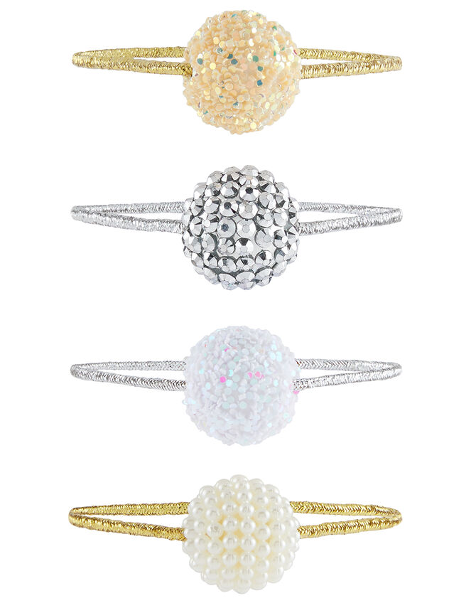 Dazzle Ball Hair Band Set, , large