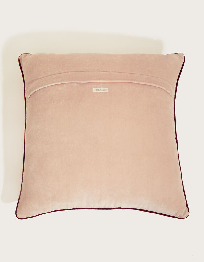 Ikat Embroidered Cushion, , large