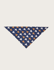 Pet Neckerchief, Blue (NAVY), large