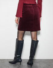 Amy Mini Skirt, Red (BURGUNDY), large