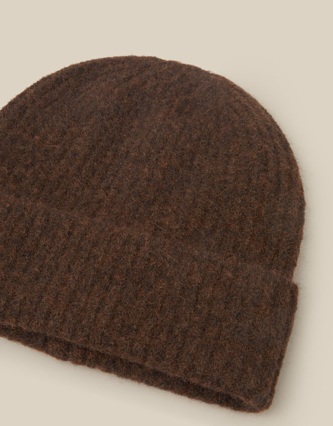 Katie Beanie Hat, Cognac (COGNAC), large