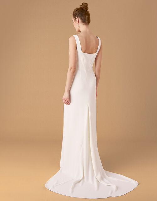 Monsoon – Deja Square Neck Bridal Dress Ivory Robes de mariée à moins de 500 euros MONSOON