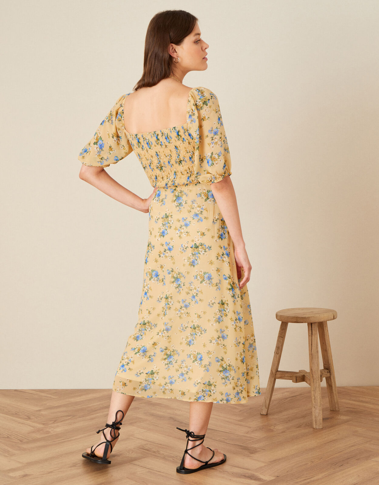 yellow monsoon dress