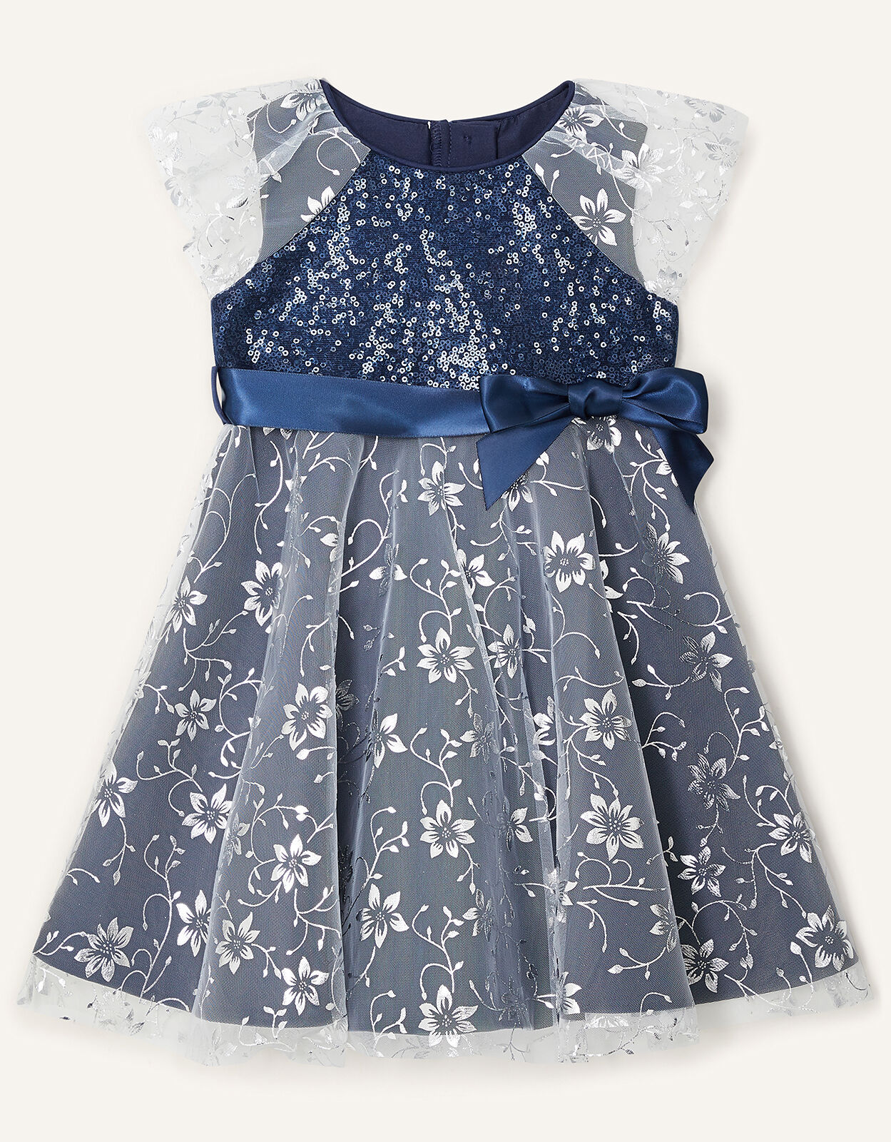 navy baby girl dress