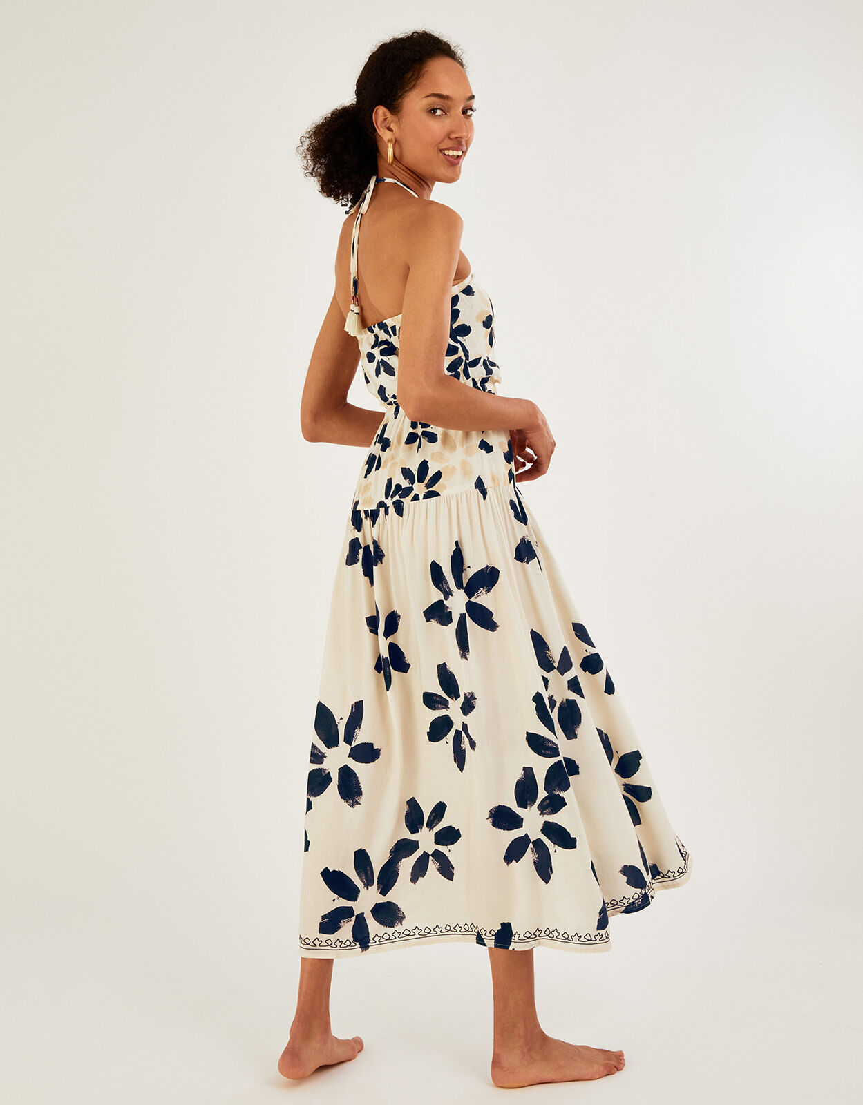 Halter neck top summer dress uk
