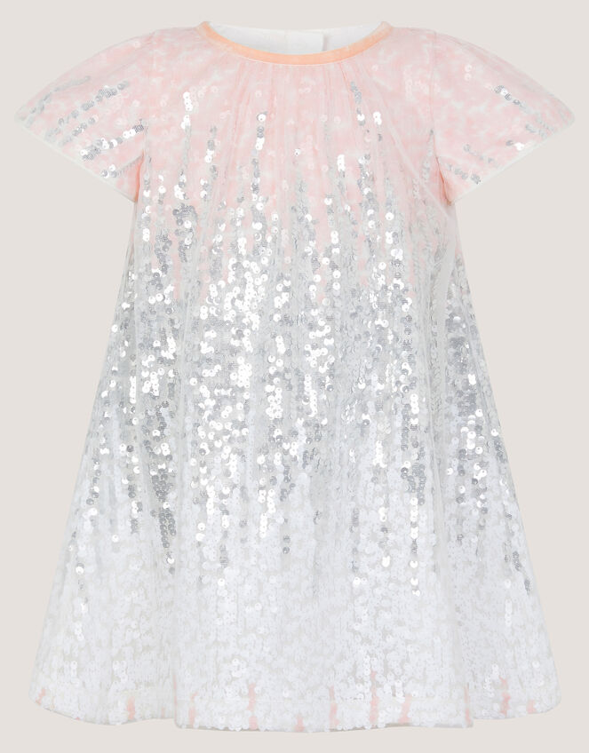 Baby Ombr&eacute; Sequin Dress, Multi (MULTI), large