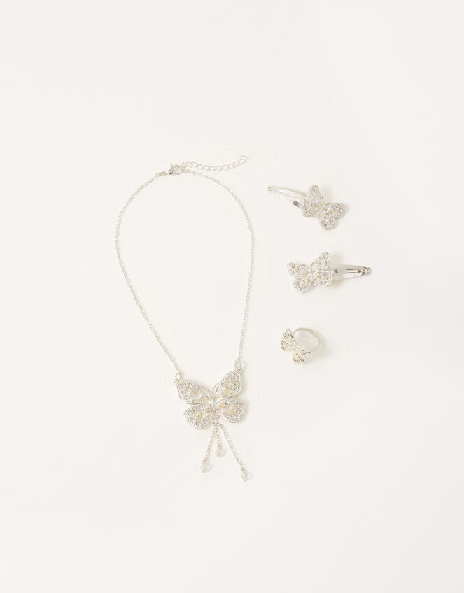Sparkle Butterfly Jewellery Set, , large