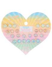 Rainbow Mist Stick-on Earrings, , large