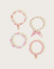 Rosa Ballerina Bracelets 4 Pack, , large