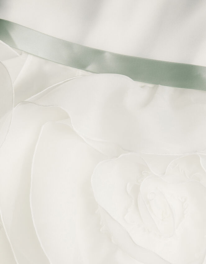 Organza Flower Can Can Dress, Ivory (IVORY), large