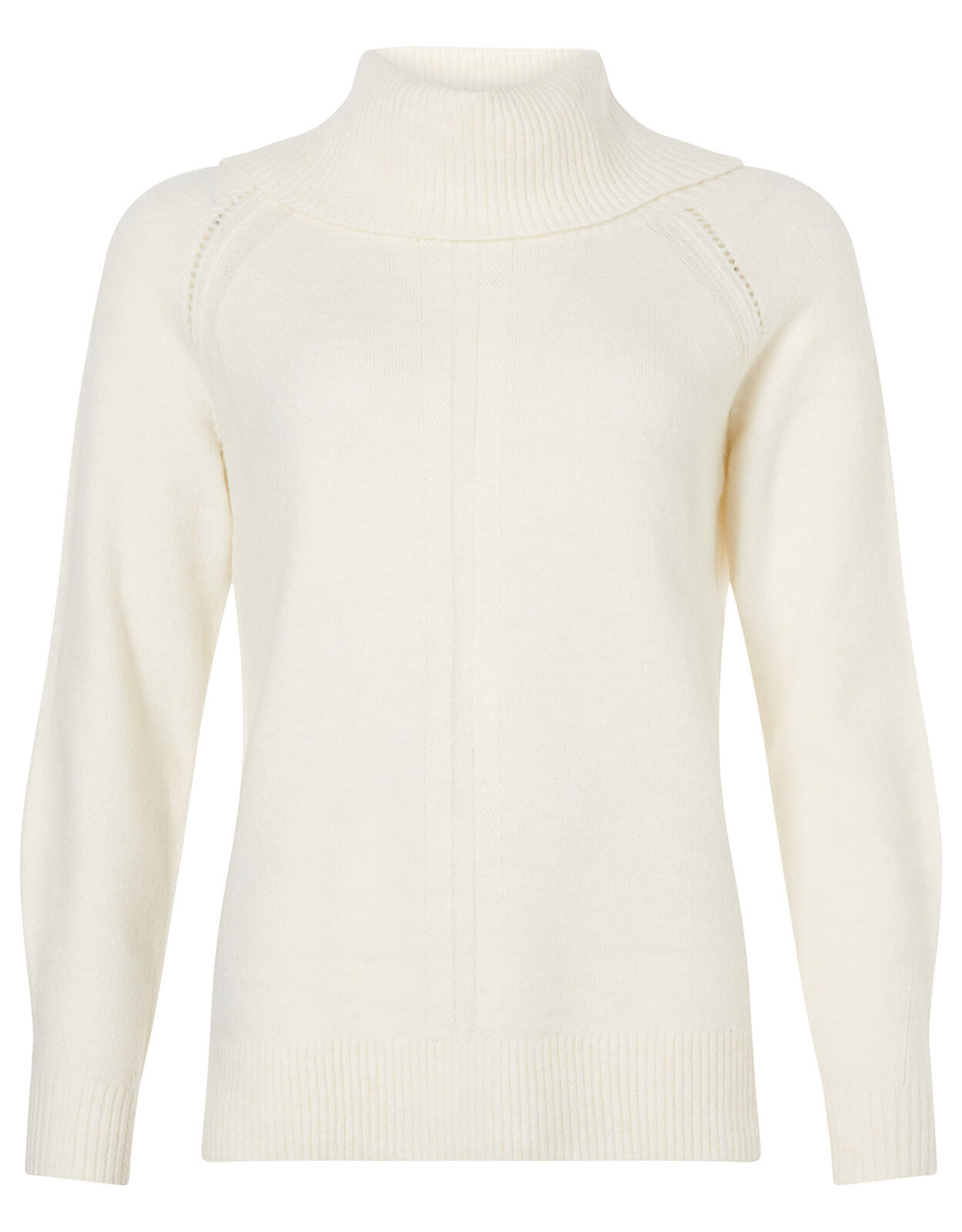 Off white cowl neck sweater online