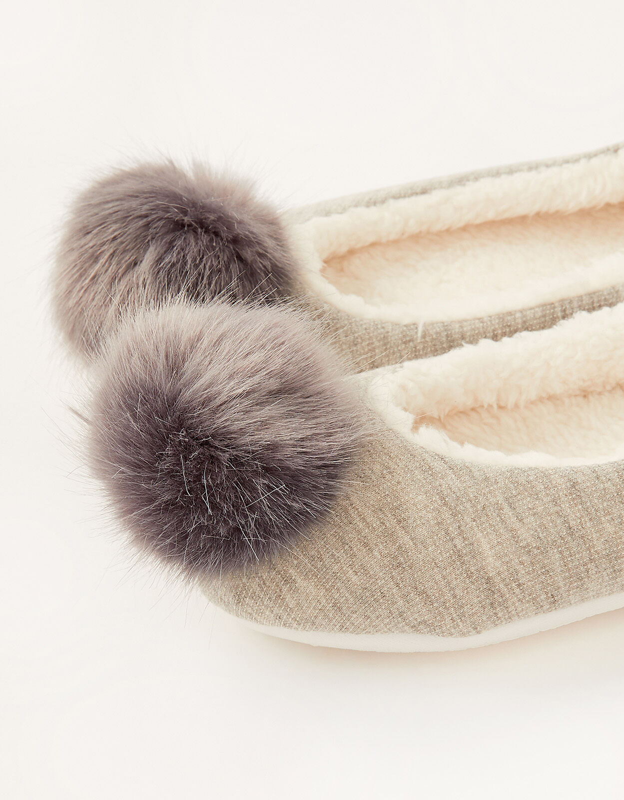 Fluffy ballerina 2024 slippers