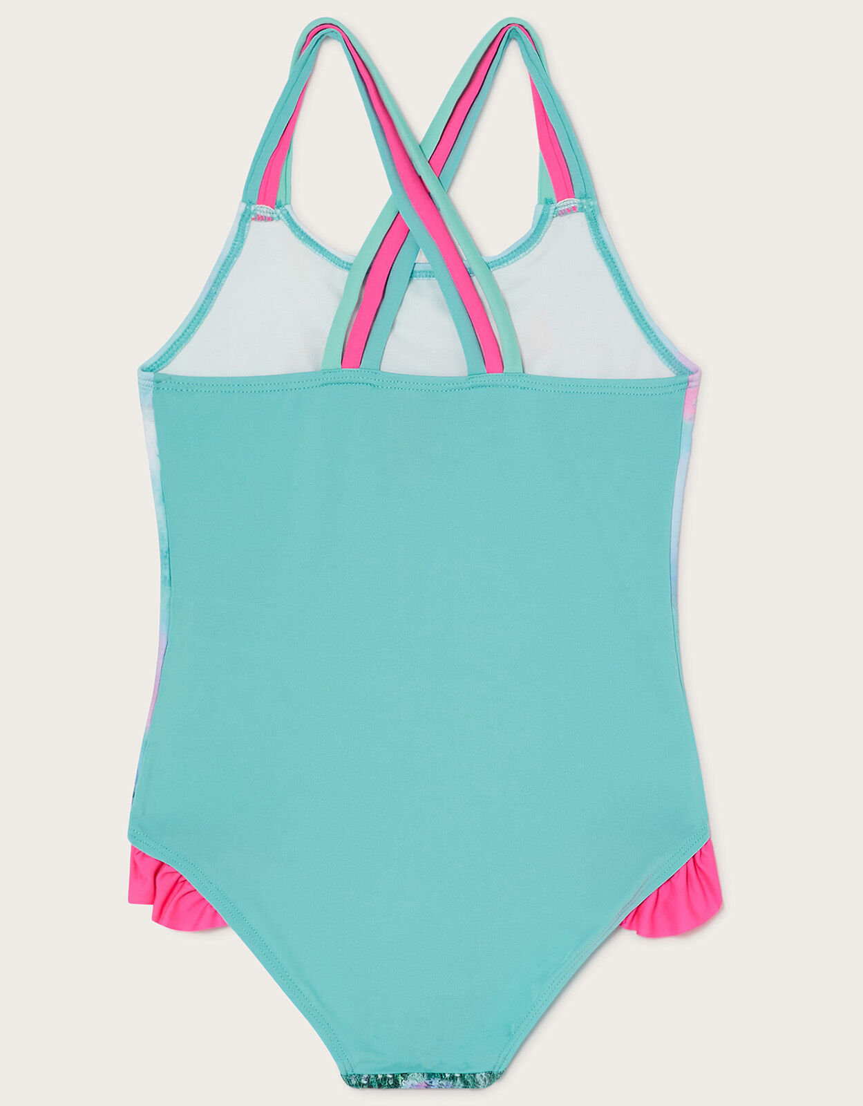 Rainbow Unicorn Swimsuit Blue