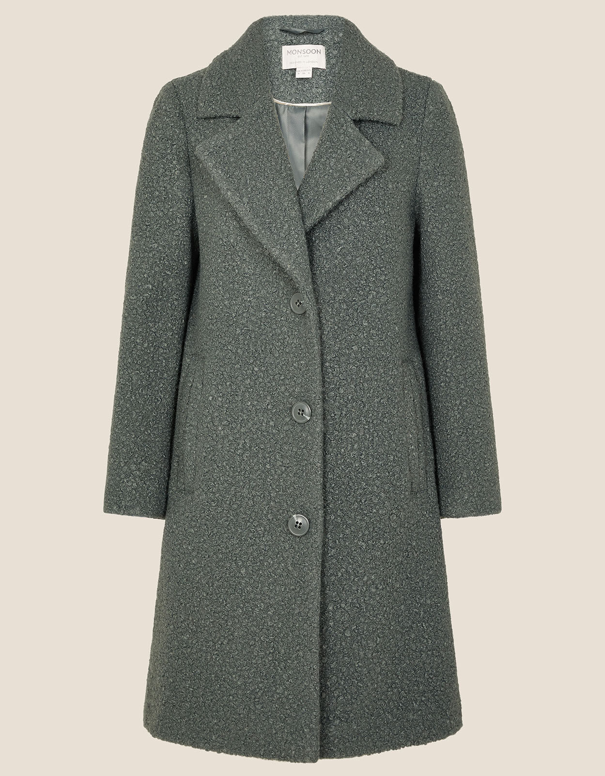 boucle coat uk