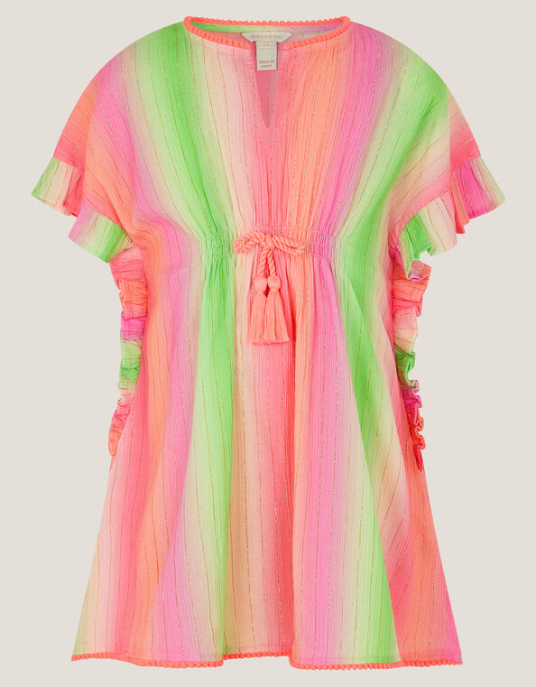 Ombr&eacute; Stripe Kaftan, Multi (MULTI), large