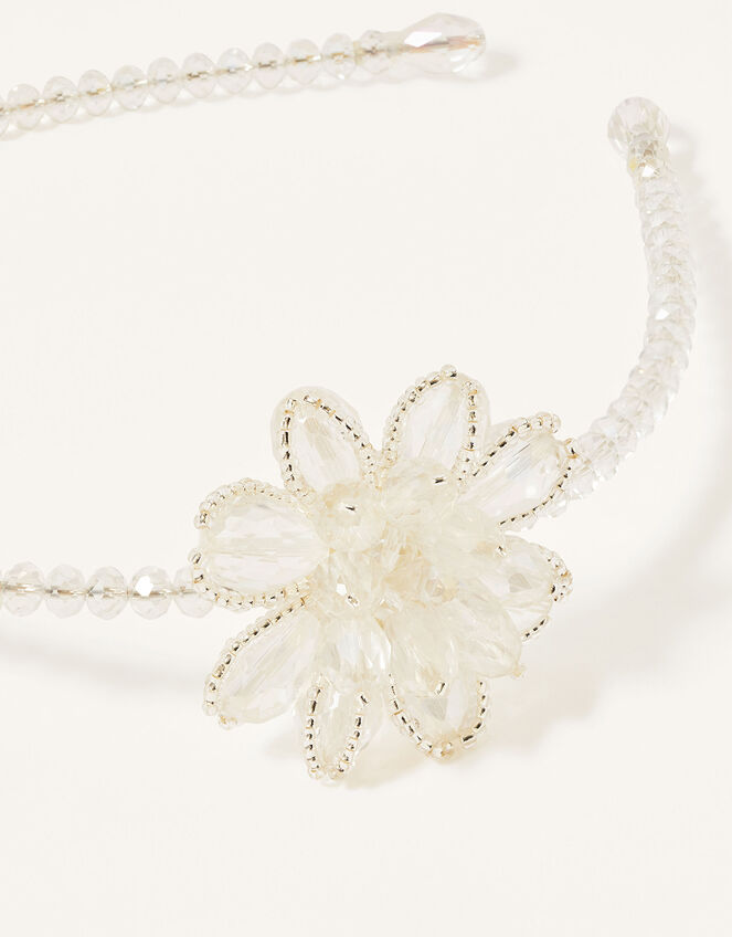 Gem Flower Bead Headband , , large