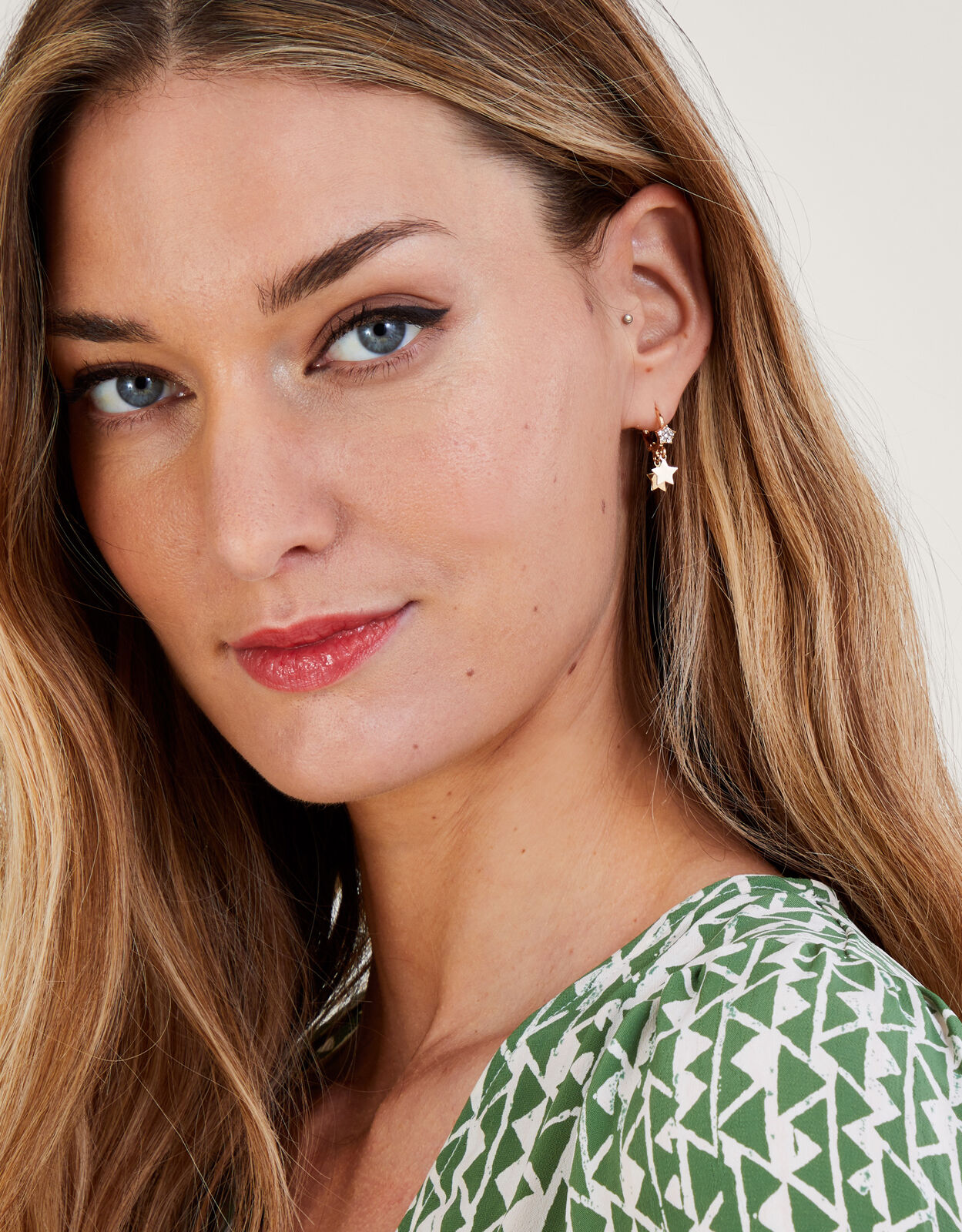 Delicate shop huggie earrings