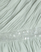 Abigail One-Shoulder Prom Dress, Green (SAGE), large