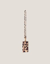 Leopard Print Card Holder Lanyard, , large