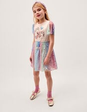 Monsoon x My Little Pony Disco Dress, Pink (PINK), large
