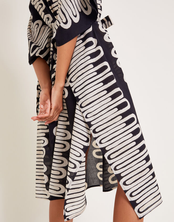 Woman's Geometric Print Kaftan Dress main image 1