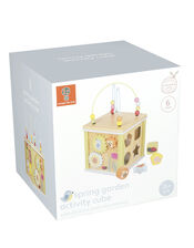Orange Tree Toys Spring Garden Activity Cube, , large