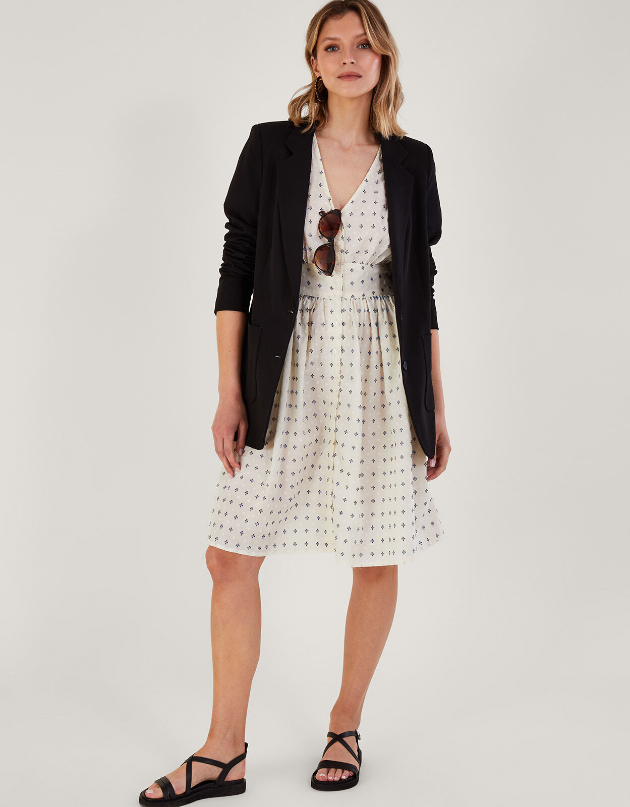 Short dress sale cardigan