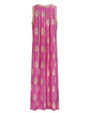 East Silvie Foil Print Dress, Pink (PINK), large