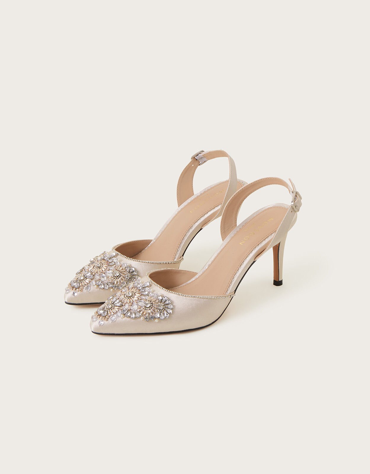 Embellished slingbacks hotsell