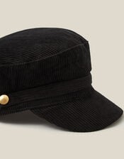 Lana Corduroy Baker Boy Hat, , large