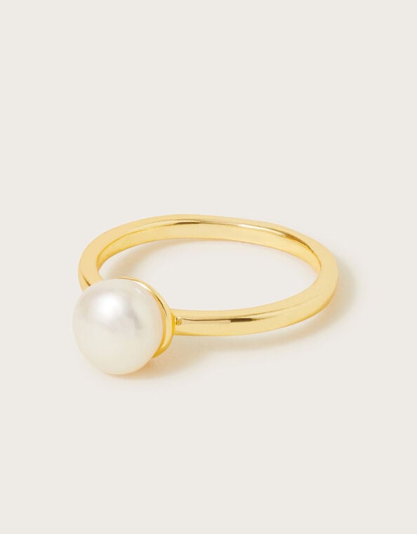 Pearl Ring, Gold (GOLD), large